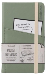 Bookaroo Notatnik Journal Pocket A6 - Zielony - IF
