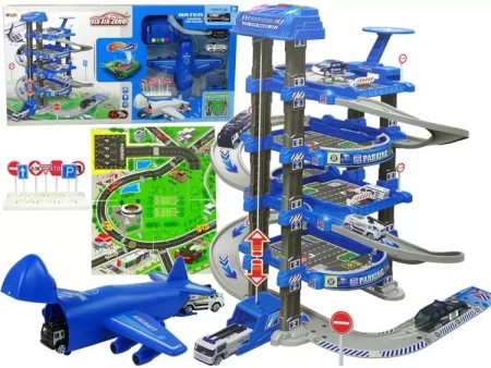 Parking policyjny czteropoziomowy - Leantoys