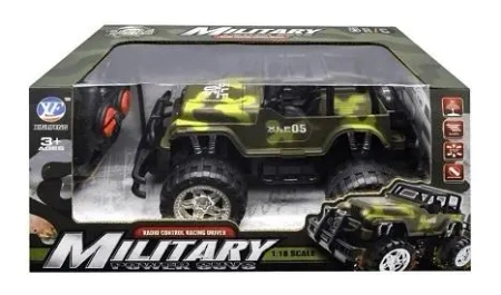 Jeep wojskowy RC zdalnie sterowany - Askato
