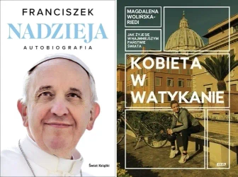 2W1 NADZIEJA. AUTOBIOGRAFIA - PAPIEŻ FRANCISZEK + KOBIETA W WATYKANIE - Magdalena Wolińska-Riedi