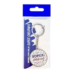 Brelok dla chłopaka biały - MCD