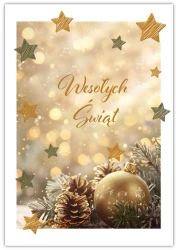 Karnet Boże Narodzenie - Trend