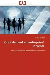 Quoi de neuf en entreprise? la vente - BARTH-I