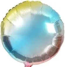 Balon foliowy tęczowy okrągły - Arpex