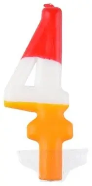 Świeczka 4 kolorowa - Arpex