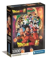 Puzzle 1000 Compact Anime Dragon ball - Clementoni