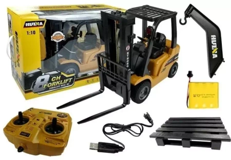 Wózek widłowy R/C 1:10 - Leantoys