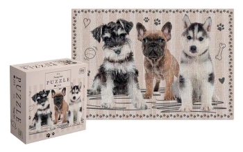 Puzzle 250 Puppy Sign 2 - INTERDRUK