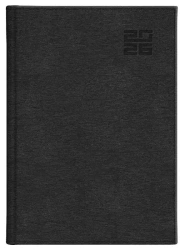 Kalendarz 2026 A5 dzienny Aluminium czarny - praca zbiorowa