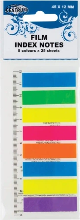 Zakładki indeksujące 45x12mm 25K. 87409 - Centrum