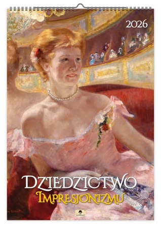 Kalendarz 2026 ścienny Dziedzictwo Impresjonizmu A2 V1 - Pan Kalendarzyk