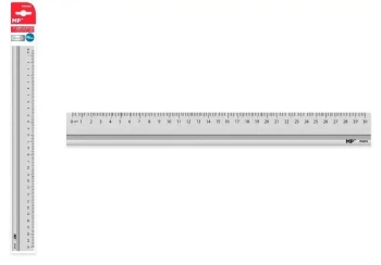 Linijka aluminiowa 30cm - MP Main Paper