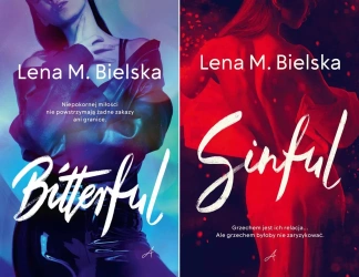 Pakiet 4 książek Leny M. Bielskiej z cyklu "Sinful" - Lena M. Bielska