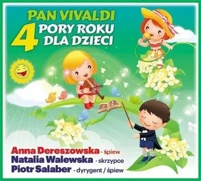 Pan Vivaldi - Cztery Pory Roku dla dzieci CD - praca zbiorowa