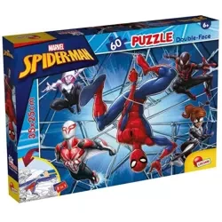 Puzzle 60 dwustronne Spiderman - Lisciani