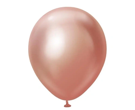 Balony Mirror Rose Gold 50szt - Godan
