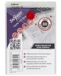 Teczka Kopertowa A7 Pion przezroczysta 5 sztuk - Snopake