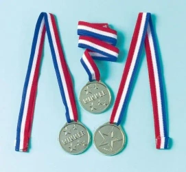 Medal plastikowy 10,5x4,4cm - Amscan