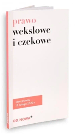 Prawo wekslowe i czekowe 11.02.2020 - Agnieszka Kaszok