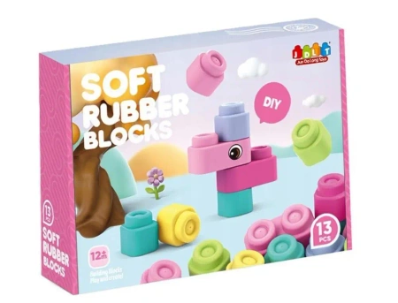 Klocki miękkie 13szt