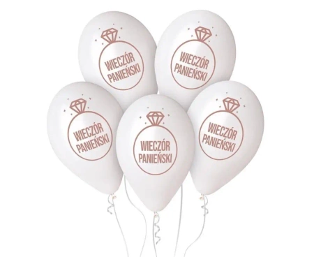 Balony premium hel wieczór panieński 5szt - Godan