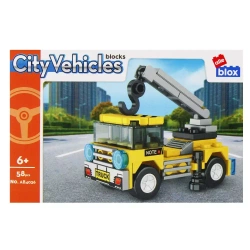 Klocki konstrukcyjne Alleblox City 58el 19x7x5 Dzwi pudełko