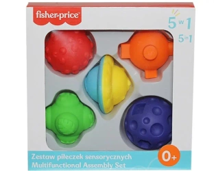 Fisher Price. Piłeczki sensoryczne 5szt - Fisher- Price
