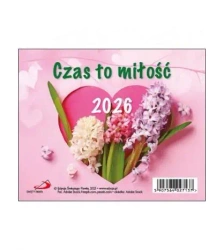 Kalendarz 2026 biurkowy Czas to miłość - Edycja Świętego Pawła