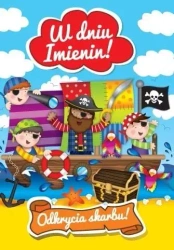 Karnet B6 PP-1556 Imieniny, piraci - Kukartka