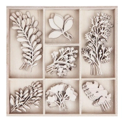 Gałązki drewniane 35szt - Dalprint dpCraft