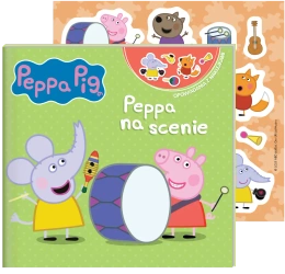 Peppa na scenie. Świnka Peppa. Opowiadania z naklejkami - opracowanie zbiorowe