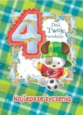 Kartka okolicznościowa Urodziny 4 MF04 - Trend