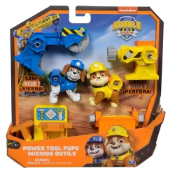 Zestaw figurek Psi Patrol Rubble i jego Ekipa - Spin Master