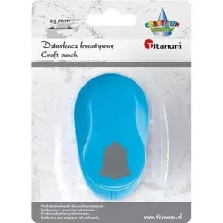 Dziurkacz z motywem 25mm dzwon - Titanum