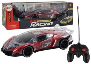 Auto sportowe R/C czerwone światła 1:16 - Leantoys