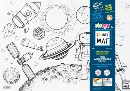 Mata transaprentna Space Funny Mat STRIGO