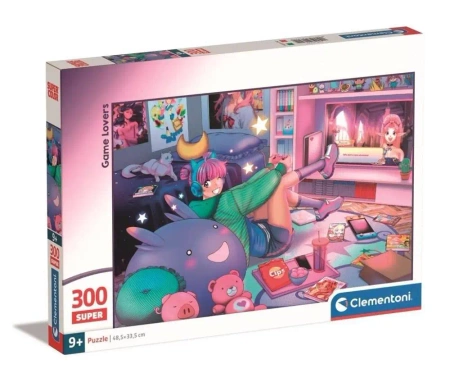 Puzzle 300 Super Game Lovers - Clementoni