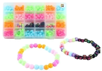 Koraliki dekoracyjne w organizerze - Pro Kids