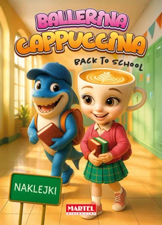 Ballerina Cappuccina back to school z naklejkami - praca zbiorowa