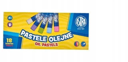 Pastele olejne 18 kolorów - ASTRA art-pap