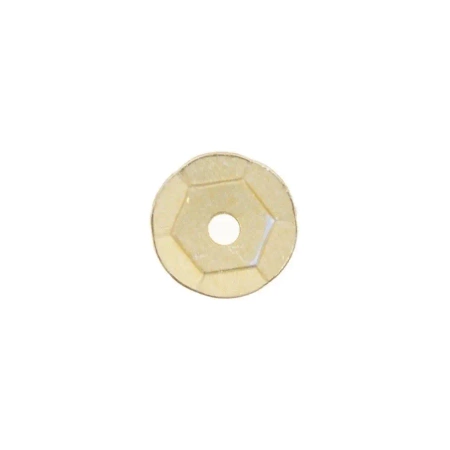 Cekiny 6mm 10g matowe piaskowy - Brewis