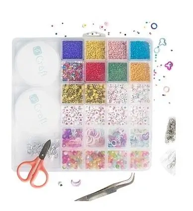 Zestaw koralików do wyrobu biżuterii - Dalprint dpCraft