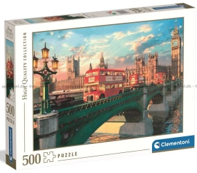 Puzzle 500 HQ Westminster Bridge - Clementoni
