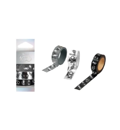 Taśma klejąca Disney 100 3 szt. - PATIO