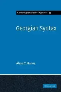Georgian Syntax - Harris Alice C.
