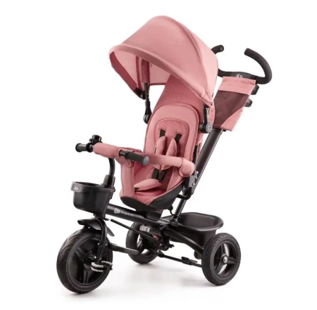 Rowerek trójkołowy AVEO ROSE PINK - Kinderkraft