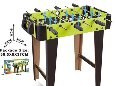 Piłkarzyki drewno długie nóżki 70x59x64cm - Madej