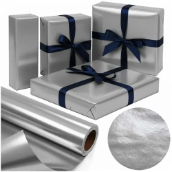 Papier metalik Silver X-Strong 57cmx25m - PaperHit