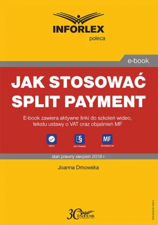 eBook Jak stosować split payment - Joanna Dmowska