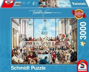 Puzzle 3000 PQ Tak przechodzi się do historii R. Casaro 105044 - Schmidt Puzzle
